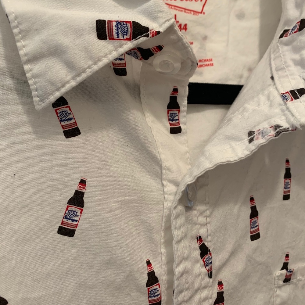 Budweiser button down - Picture 2 of 3